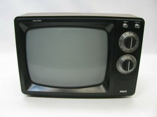 Vintage Rca Ajr120w Solid State Crt Television