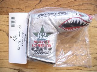 2009 US OPEN SCOTTY CAMERON TITLEIST MISS LENA WAYBACK PUTTER HEADCOVER RARE PGA 2