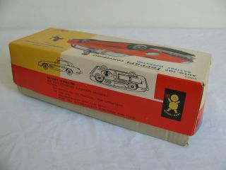 Vintage Bandai Japan Tin Litho Auto - Top Ferrari Convertible 4003 Part / Restore 11