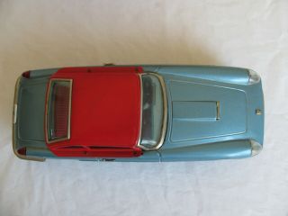Vintage Bandai Japan Tin Litho Auto - Top Ferrari Convertible 4003 Part / Restore 6