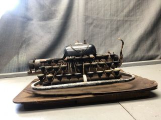 Antique Blickensderfer 7 Typewriter Stamford Connecticut Vtg