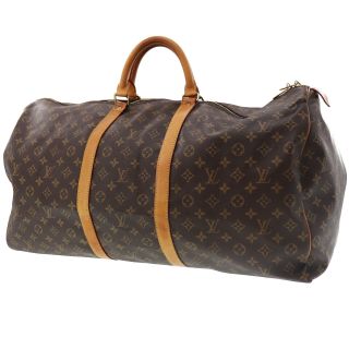 Louis Vuitton Keepall 60 Boston Hand Bag Monogram M41422 Vintage Auth Aa741 I