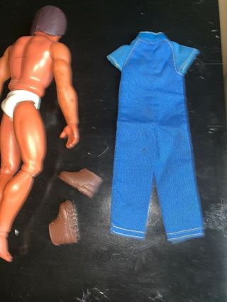 Big Jim Vtg Mattel Figure PACK Commander Double Trouble W/Wrist Comm,  Gun More 7