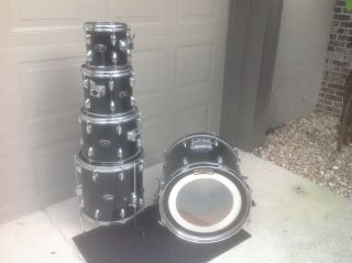 Slingerland 5pc Drum Set Kit 20 8,  10,  12,  14 Jazz 1991/2 Vintage