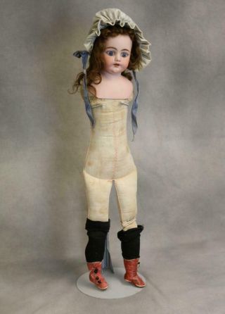 27 Inch Antique Simon & Halbig 1040 German Bisque Doll Needs Arms Great Shoes