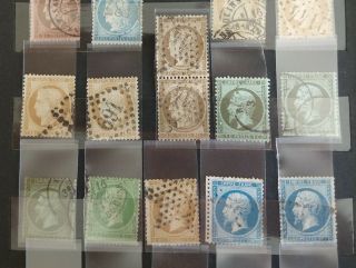 France - 1849 - 1949,  Rare Stamps Collection; Used/Unused; Album/ Stockbook 10