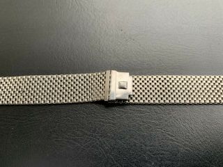 Vintage JB Champion NASA 19mm Stainless Steel Mesh Bracelet Band Straight Ends 2