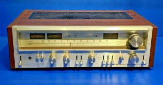 Vintage Pioneer Sx - 780 Stereo Receiver Am/fm Phono Stage Power Vu Meter
