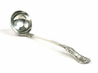 Antique Victorian Sterling Silver Sauce Ladle Queens Pattern London 1868 43 G