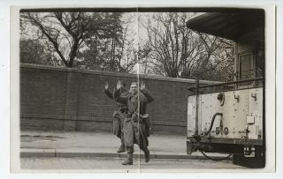 Robert Capa Vintage 1945 German Soldiers Surrender,  Leipzieg Rare Press Photo