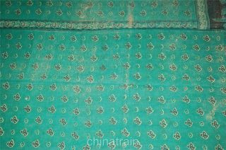 Vintage Kantha Quilt Hand Sewn 60 x 90 