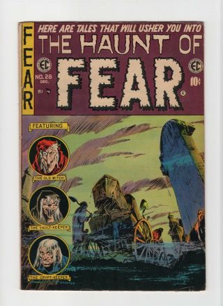 Haunt Of Fear 28 Fn 6.  0 Vintage Ec Comic Horror Golden Age 10c