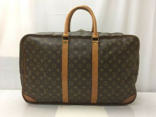 Auth Louis Vuitton Monogram Sirius 50 Travel Hand Bag Vintage 9d240050f