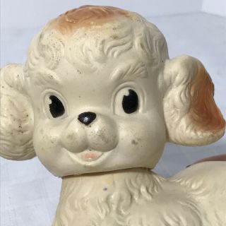 Vintage Ruth Newton Squeak Toy Puppy Dog The Sun Rubber Co 1955