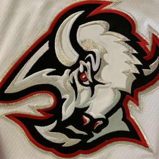 Vintage Buffalo Sabres Maxim Afinogenov Hockey Jersey Mens Medium Goat Head 90s 7