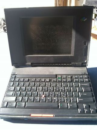 Vintage Ibm Thinkpad 300c Laptop Computer Type 2620.  Rare