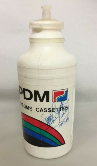 Autographed Team Pdm Vintage Water Bottle