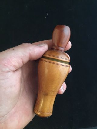 Vintage - C.  A.  Walker duck call Memphis,  TN - 4