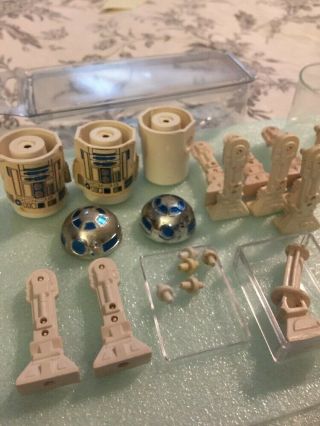 ✅vintage Star Wars Droid Factory R2 - D2 3rd Leg Parts Lot❗️nice