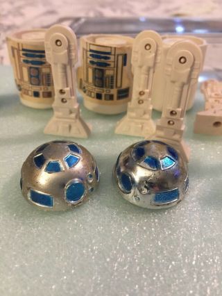 ✅Vintage Star Wars Droid Factory R2 - D2 3rd Leg PARTS Lot❗️NICE 2