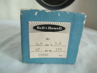 Bell & Howell Anastigmat Lens W/Box Vintage Camera Accessories 2