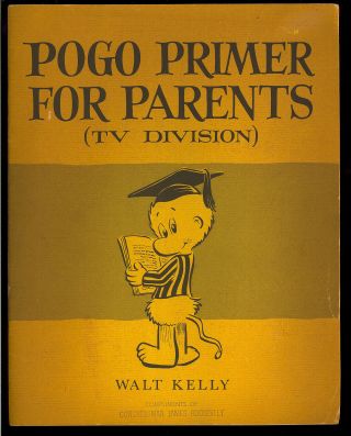 Pogo Primer For Parents (tv Division) Nn Vintage Walt Kelly Giveaway 1960 Fn
