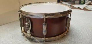 Vintage Wfl Ludwig 14 " X 6.  5 " Snare Drum 1957 1958 1959 Supreme Pioneer