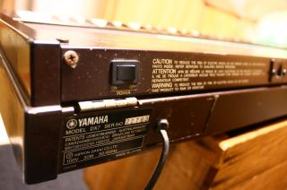 EMS YAMAHA DX - 7 Vintage synthesizer With Two ROM cartridge case 8