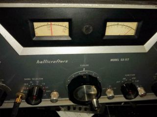 Hallicrafters Sx - 117 Vintage Ham Radio Receiver
