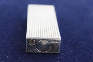 Vintage DUNHILL Silver Plate Rollagas Cigarette LIGHTER Swiss Made,  Boxed 5