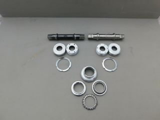 Vintage Campagnolo Headset And Bottom Brackets Parts,  Record Titanium
