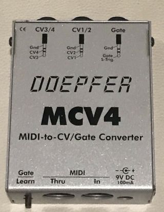 Doepfer Mcv4 Midi - Cv/gate For Vintage Synths