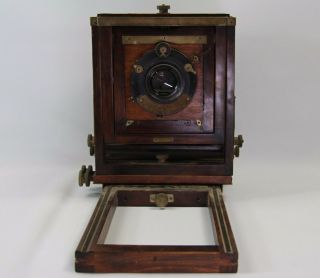 Bausch & Lomb Zeiss Protar Series Vii Corona Antique Large Format Camera As - Is
