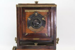 Bausch & Lomb Zeiss Protar Series VII Corona Antique Large Format Camera AS - IS 2