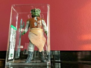 Vintage Star Wars.  Afa 85,  Klaatu.  Gold Label.  No Coo Painted Face.  Rare Quality