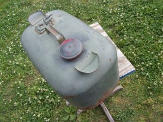 Vtg Mercury Johnson Evinrude OMC 6 Gallon Outboard Motor Boat Gas Tank Fuel Can 4