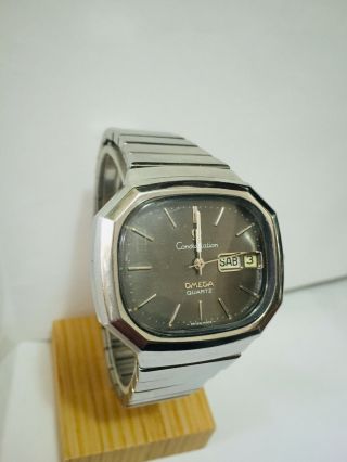 Vintage Watch Omega Constellation Quartz 32 Khz Mens Cal 1310 For Repair