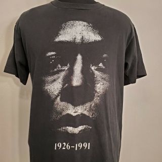 Vtg 1991 Miles Davis T Shirt Single Stitch Tee 80s 90s Music Rap Art Band Promo