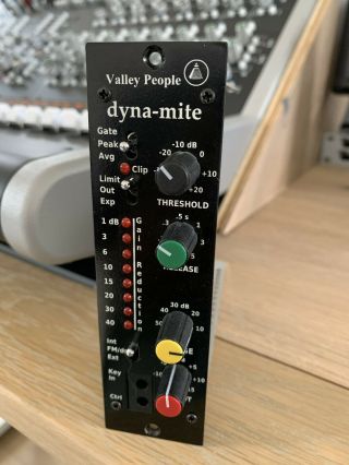Valley People Dyna - Mite Compressor Expander Gate For Api 500 Series - Rare Find