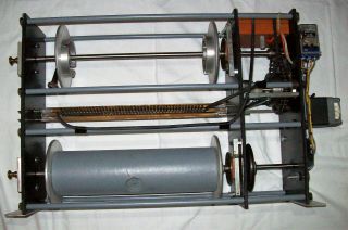 NOS VINTAGE PLAYER PIANO NICKELODEON 0 ROLL SPOOL FRAME COMPLETE - TESTS A - OK 3
