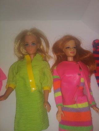Vintage Barbie Dolls And Clothing Francie (stacey?)