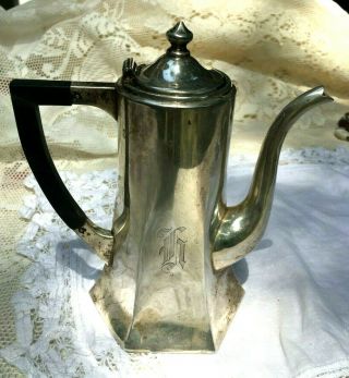 Sterling Silver Marked 925 Pitcher Coffee Creamer Approx.  7 Inches Tall " H "