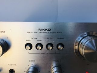 Nikko TRM - 750 vintage amplifier. 2