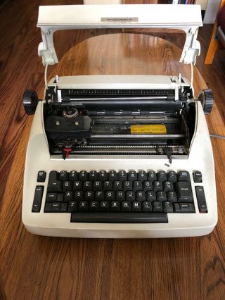 Vintage IBM Selectric I Typewriter.  Tan. 2