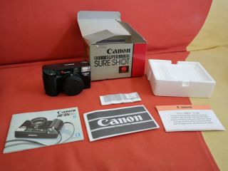 Canon Af35ml F 1:1.  9 40mm Lens Film Point Shoot 35mm Vintage Camera Complete
