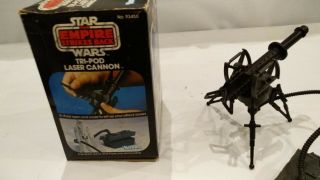 Vintage Kenner ' 82 Star Wars Return of the Jedi Tri - Pod Laser Cannon Toy Box Gun 5