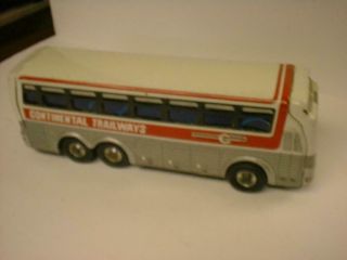 Tin Continental Trailways Bus / Made In Japan / L@@k