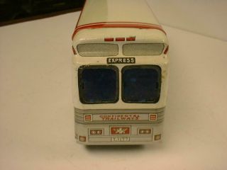 TIN CONTINENTAL TRAILWAYS BUS / MADE IN JAPAN / L@@k 4