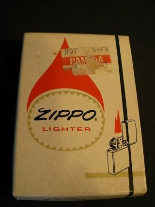 Vintage Zippo Lighter 1970 ' s No.  250 High Polish USA 2