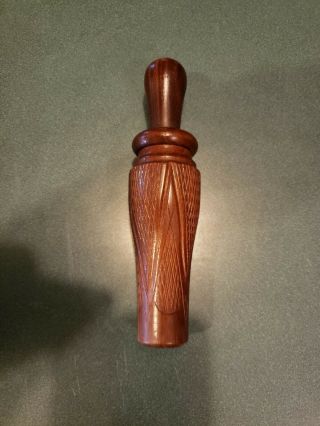 DuckCall - Vintage Checkered A M Bowles 2